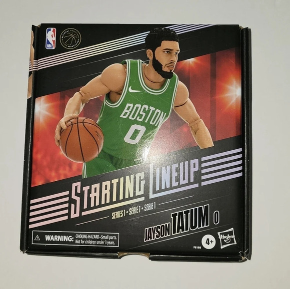 Jayson Tatum NBA X Hasbro The Starting Lineup Series 1 action figure - Picture 4 of 6